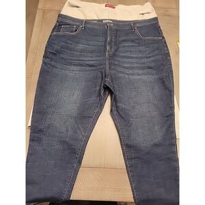 Bundle Lot Gloria Vanderbilt Sonoma Womens Size 24‎ 3xl Jeans Capri 2 Pair